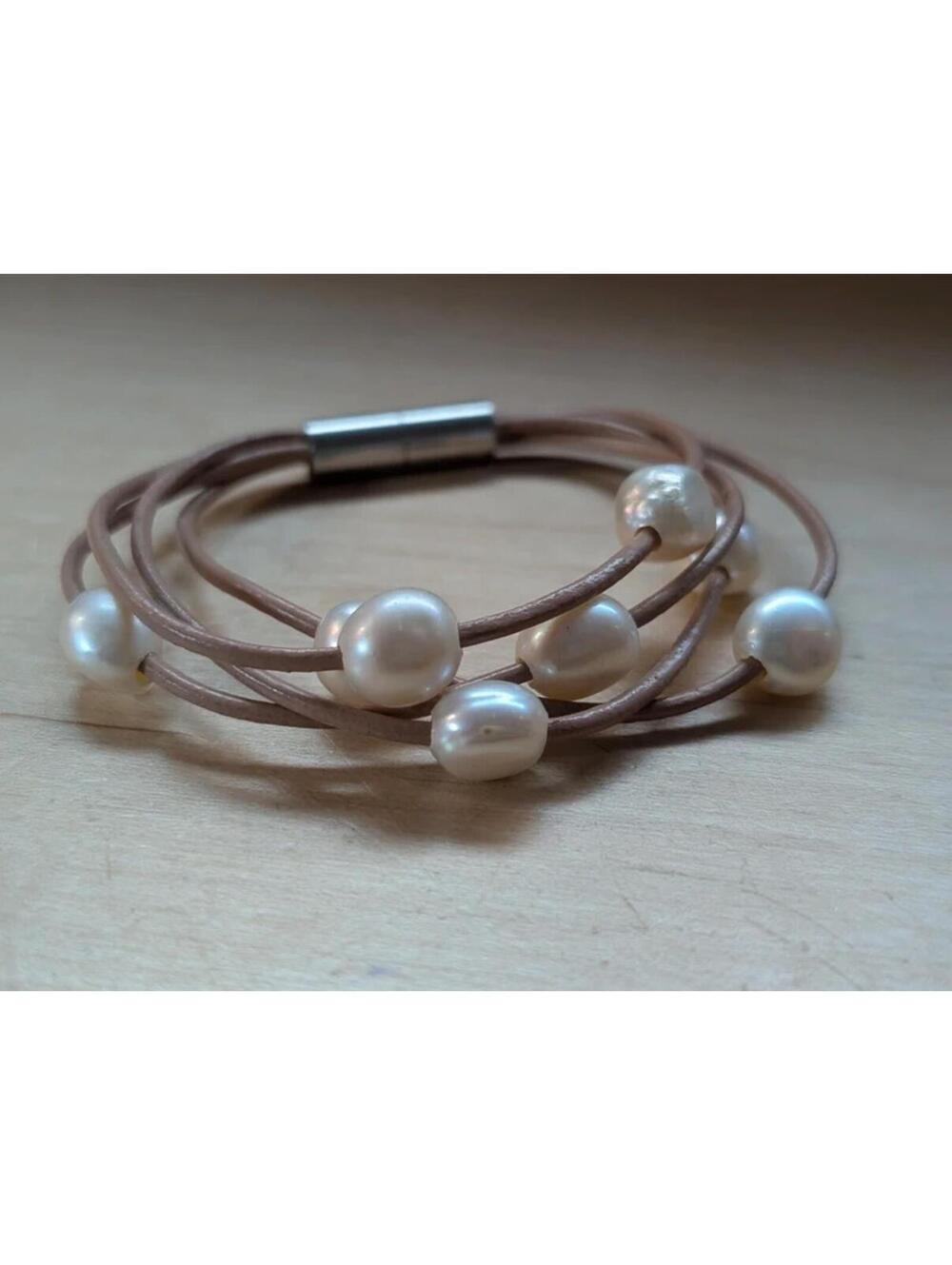 Freshwater Pearl Multi strand Bracelet